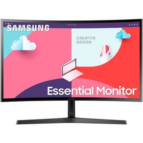 Monitor Samsung S366C (LS27C366EAUXEN) černý - s mírným poškozením - 12 měsíců záruka