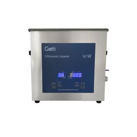 Ultrazvuková čistička Geti GUC 10B, 10 l nerez
