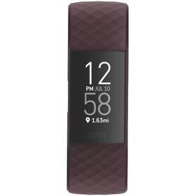 Fitness náramek Fitbit Charge 4 (NFC) - Rosewood (FB417BYBY)