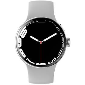 Chytré hodinky Carneo Matrixx HR+ (8588009299288) stříbrné