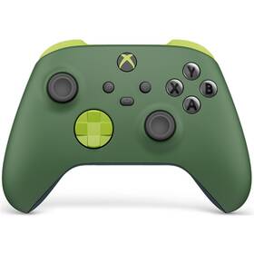 Ovladač Microsoft Xbox Series Wireless - Remix + Play & Charge Kit Special Edition (QAU-00114) zelený