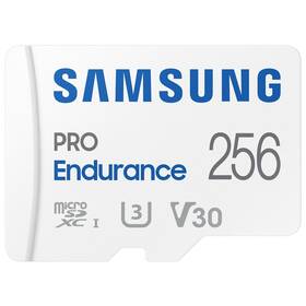 Paměťová karta Samsung Micro SDXC Pro Endurance 256GB UHS-I U3 (100R/40W) + SD adaptér (MB-MJ256KA/EU)