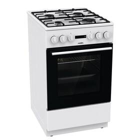 Kombinovaný sporák Mora K 5255 BW bílá barva
