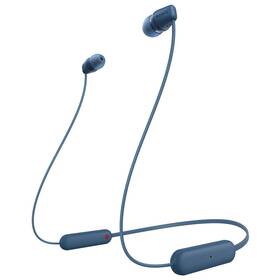 Sluchátka Sony WI-C100 (WIC100L.CE7) modrá