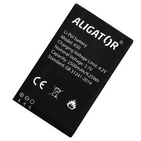 Baterie Aligator K50 eXtremo, Li-Pol, 2500 mAh (AK50BAL)