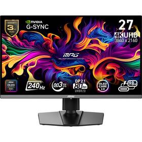 Herní monitor MSI MPG 272URX QD-OLED černá barva
