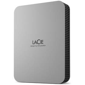 Externí pevný disk 2,5" Lacie Mobile Drive 5 TB stříbrný - zánovní - 12 měsíců záruka