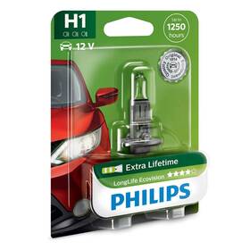 Autožárovka Philips LongLife EcoVision H1, 1ks (12258LLECOB1)