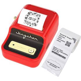Tiskárna štítků Niimbot B21S Smart + role štítků (1AC13082002) červený