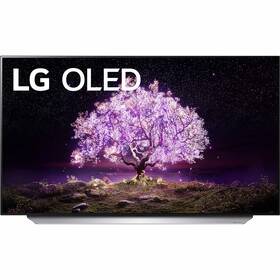 Televize LG OLED55C12 stříbrná/bílá