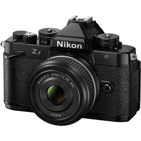 Digitální fotoaparát Nikon Z f + 40 mm SE černý