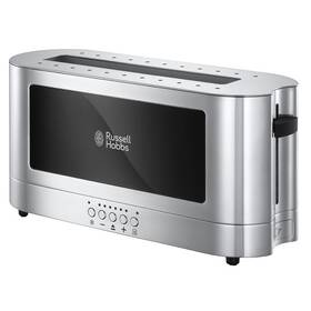 Opékač topinek RUSSELL HOBBS Elegance 23380-56 nerez/sklo - zánovní - 12 měsíců záruka