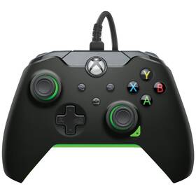 Gamepad PDP Wired Controller pro Xbox One/Series - Neon Black (049-012-GG)