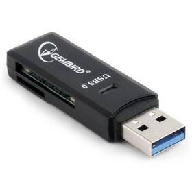 Čtečka paměťových karet Gembird USB 3.0, mini design, UHB-CR3-01 (REA05E115)