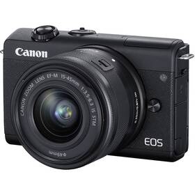 Digitální fotoaparát Canon EOS M200 + EF-M 15-45 IS STM Web Cam Kit černý