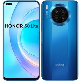 Mobilní telefon Honor 50 Lite - ZÁNOVNÍ - 12 měsíců záruka - Deep Sea Blue