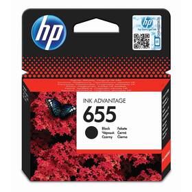Inkoustová náplň HP 655, 550 stran černá barva
