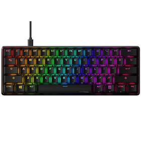 Klávesnice HyperX Alloy Origins 60 - Aqua - US černá barva
