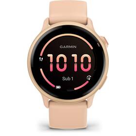 Chytré hodinky Garmin vívoactive 6 růžová barva
