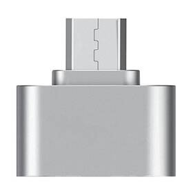 Redukce WG USB 2.0/Micro USB (6197) stříbrná