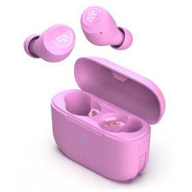 Sluchátka JLab Go Air Pop True Wireless Earbuds (IEUEBGAIRPOPRPNK124) růžová
