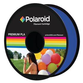 Tisková struna Polaroid Universal Premium PLA 1kg 1.75mm (3D-FL-PL-8023-00) modrá/průhledná