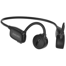 Sluchátka Evolveo BoneSwim Pro MP3 32GB černá - rozbaleno - 24 měsíců záruka