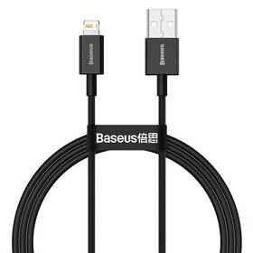 Kabel Baseus Superior Series USB/Lightning 2.4A 1m (CALYS-A01) černý