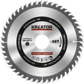Kotouč pilový Kreator KRT020411 165mm 48T 

