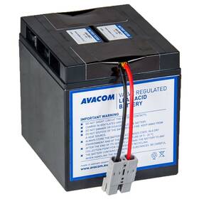 Olověný akumulátor Avacom RBC7 - náhrada za APC (AVA-RBC7) černý