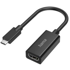 Redukce Hama USB-C/HDMI, UHD/4K (200315) černá