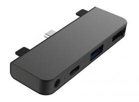 USB Hub HyperDrive pro iPad Pro USB-C/HDMI, USB3.0, USB-C, 3,5mm jack (HY-HD319E-GRAY) šedý