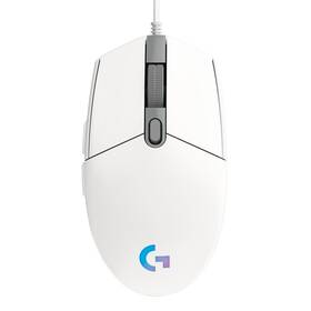 Myš Logitech Gaming G203 Lightsync (910-005797) bílá