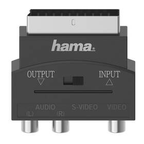 Redukce Hama SCART / 3 cinch AV + S-video, IN/OUT (205268)
