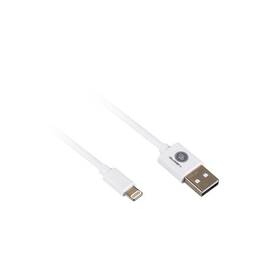 Kabel GoGEN USB/Lightning, 0,9m (LIGHTN 100 MM01) bílý