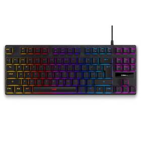 Klávesnice Niceboy ORYX K300X, CZ layout černá barva
