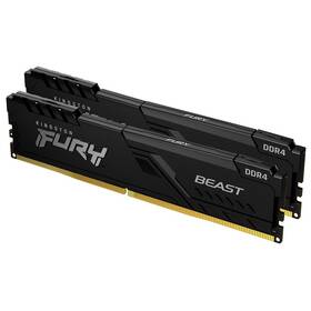 Paměťový modul DIMM Kingston FURY Beast Black DDR4 8GB (2x4GB) 3200MHz CL16 (KF432C16BBK2/8)