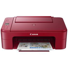 Tiskárna multifunkční Canon TS3352 (3771C046AA) červená - rozbaleno - 24 měsíců záruka