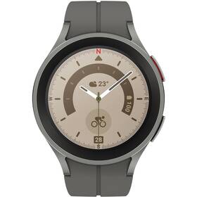 Chytré hodinky Samsung Galaxy Watch5 Pro 45mm (SM-R920NZTAEUE) šedé