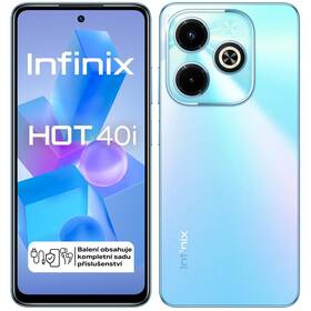 Mobilní telefon Infinix Hot 40i 4 GB / 128 GB (X6528BBL128) modrý