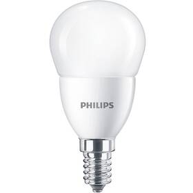 Žárovka LED Philips klasik, 7W, E14, teplá bílá (8719514309647)