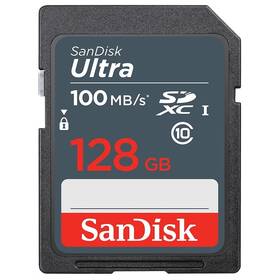 Paměťová karta SanDisk SDXC Ultra 128GB UHS-I U1 (100R/20W) (SDSDUNR-128G-GN3IN)