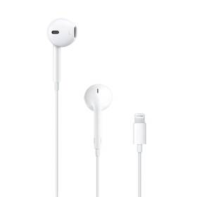 Sluchátka Apple EarPods Lightning (2024) bílá barva
