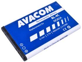 Baterie Avacom pro Nokia 6300, Li-Ion 900mAh (náhrada BL-4C) (GSNO-BL4C-S900A)