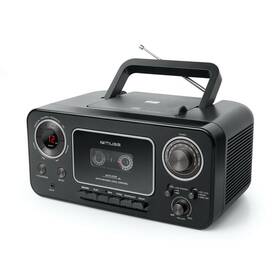 Radiomagnetofon s CD MUSE M-182RDC černá barva
