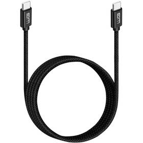 Kabel WG USB-C/USB-C, 3m (8702) černý