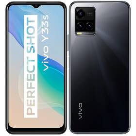 Mobilní telefon vivo Y33s - Mirror Black (5659921) - zánovní - 12 měsíců záruka