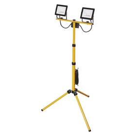 Reflektor EMOS Hobby Slim, 2x 20,5W, trojnožka (ZS2221.2) černý/žlutý