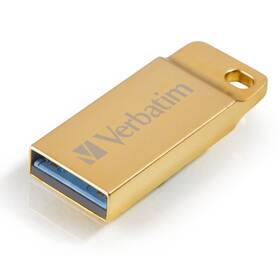 USB Flash Verbatim Store 'n' Go Metal Executive 64GB (99106) zlatý