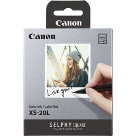 Fotopapír Canon XS-20L pro Selphy Square, 20 ks/68 x 68 mm bílý